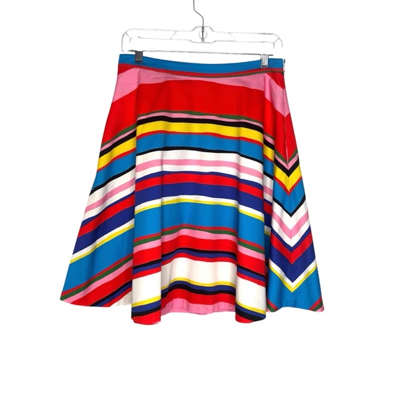 Iceberg Dresses & Skirts - ICEBERG pop-art circle Skirt cotton colour stripes dopamine rainbow Fun size 8